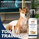 Potty Training Spray for Dogs 5 fl oz /150ml Dog Pee Training Aid for Puppies & Adults Dogs Helps Guide Dog to Pee Pads or Designated Areas Safe Plant-Based Attractant for Indoor & Outdoor Use