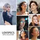 Round NearSighted Distance Glasses Women Men,Nearsighted Far Vision Driving Eyeglasses,Retro Myopia Wire Frame (Gold)