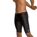 Speedo Men's Swimsuit Jammer Prolt Solid (Black, M)