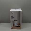 Petory Timed Automatic Cat Feeders - 4L Programable Dry Food Dispenser for Cats and Small Medium Dogs 6 Meals with Desiccant Bag Dual Power Supply 10S Voice Recorder (White)