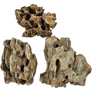 Lifegard Aquatics Dragon Ohko Rock. (for Decoration, Ponds, Fish Tank, Aquarium & Aquascaping) (1 lbs)