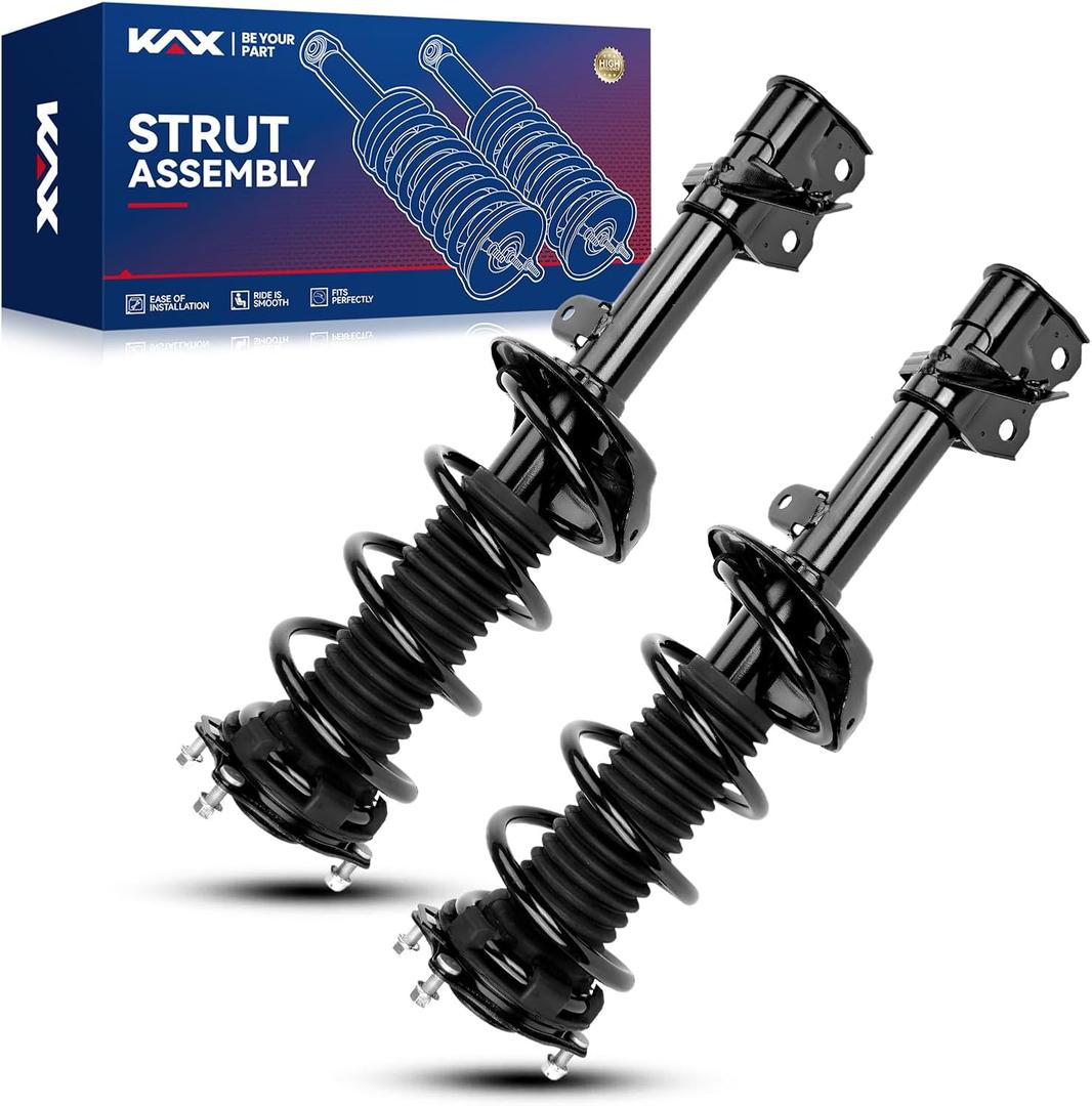 KAX Front Complete Struts Shock absorber fits CR-V 2007 2008 2009 2010 2011 2012 2013 2014 272492 272491 Struts with Coil Spring Assemblies Set of 2