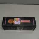 ShinePick Karaoke Microphone, 4 in 1 Wireless Microphone with LED Lights Handheld Portable Karaoke Machine, Home KTV Player, Compatible with Android & iOS Devices(Black)