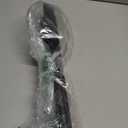 Shower Curtain Rod 27-79 Inches, Adjustable Tension Shower Rod No Drilling, No Slip, Spring Tension Curtain Rod for Bathroom Kitchen Closet Windows - Black