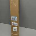 LazBlinds No Tools No Drill 1" Vinyl Mini Blinds, Cordless Blinds for Windows, Light Filtering Horizontal Window Blinds & Shades, 23" W x 36" H, White
