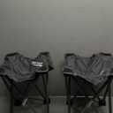 Roptat 2 Pack Camping Stool,Portable Folding Compact Lightweight Stool Seat for Camping Fishing Hiking Gardening Outdoor Walking Backpacking Travelling and Beach with Carry Bag (Grey)