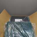 24KF Contemporary Counter Height Bar Stool Set of 2 for Kitchen Island, 26" H Velvet Padded Gold Barstool Bar Chair, 5066-Jade