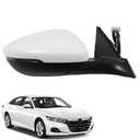 Marretoo for Honda Accord 2018 2019 2020 2021 2022 Side Vier Mirror Assembly Passenger Side for HONDA ACCORD EX, Hybrid EX, Sport Accessories |POWER+LAMP+HEAT+BSM Replaces HO1321330(RH)