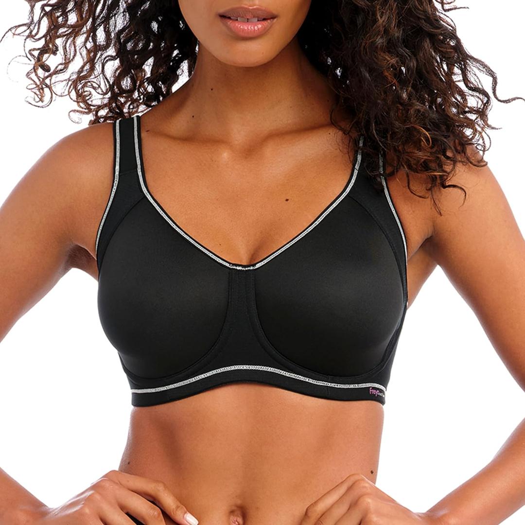 Freya Women's Sonic Underwire Sports Bra (Black) 32G