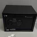 Bonsaii Safe, 0.6 Cubic Safe Box with Electronic Keypad, Removable Shelf, for Valuables Jewelry and Documents in Home, Hotel, or Business, 9.84" x 13.78" x 9.84" Inches, SF002