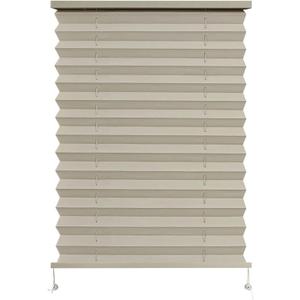 Dulepax RV Blinds - Pleated Shades, 14" W x 26" L Cappuccino RV Window Blinds for Camper, Travel Trailers & Motorhome Windows