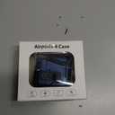 Anqrp MagArmor Auto-Open for AirPods 4th Generation Case with Built-in Magnets, [One-Press Auto-Open] [Compatible with Mag-Safe Charging], Full-Body MIL-Grade Protective with Air-AL Carabiner Blue