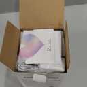 Gooamp 200ML Ceramic Essential Oil Diffuser - Ultrasonic Aromatherapy & Humidifier with 7-Color LED Lights, Auto Shut-Off, Wood Grain Base, 1H/3H/6H Timer | Scent for Home, Office, Yoga