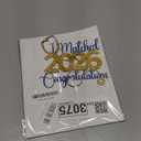 I Matched 2026 Congratulations Cake Topper, Happy Match Day Decoration Supplies, Congrats on Matching, Medical School Match Day Party Decorations Blue & Gold Glitter