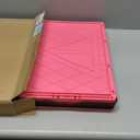 Collapsible Storage Bins with Lids - Foldable Plastic Storage Boxes - 55L Capacity - For Home, Office, Kitchen, Books, Snacks, Shoes, Groceries, Pink and Black