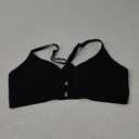 Racerback Bras with Metal Magnetic Front Closure - S-XL Wireless for Women No Underwire Seamless Supportive Bralettes L