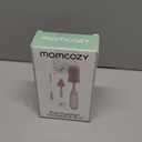 Momcozy Bottle Brush Kit, Innovative Push-Press Design for Better Cleaning - Baby Bottle Cleaner Brush for Baby Bottle, Breast Pumps, Nipples, and More - Can Generate Foam for Better Cleaning, Pink (Press Bubble Style)