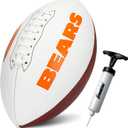 Franklin Sports NFL Autograph Football - Official Size White Panel Souvenir Football for Autographs + Signatures - NFL Team Fan Shop Memorabilia