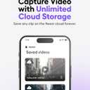 Nexar Beam GPS Dash Cam - 1 Year Nexar App Subscription Included - Unlimited Cloud Storage, Drive Recordings, Parking Mode, Night Vision, All Inside the Nexar App - WiFi HD Front Dash Cam (64 GB SD)