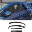 Visor Rain Guards Compatible with 2025 2026 Chevrolet Equinox (Not for EV) Front and Rear in-Channel Window Visors Wind Deflectors Weather Shield for Chevy Equinox 4PCS Accessories