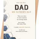 5 x Funny Fathers Day Card for Dad, Unique Dad Father's Day Card Gifts from Daughter Son, Gifts for Father
