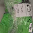 12 FT Giant Halloween Inflatables Witch Outdoor Decorations with LED Lights, Scary Witch Holds I Smell Children Banner Blow Up Halloween Decorations Outdoor Yard Garden Lawn Home with Stakes Tether