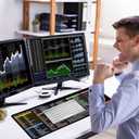 Excel Cheat Sheet Desk Pad, 31.5"x11.8", Waterproof Extra Large Excel Shortcut Mat with Stitched Edges, Anti-Slip Excel Mouse Pad for Office Desk, MS Excel/Word Shortcuts (Color Shortcut)