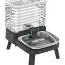 Dog Water Bowl Dispenser for Large Breed with Patent Faucet, 12L/3.2 Gallon