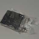 LRANFOW 6 Pack Wall Display Shelf for Lego Standard Bricks, 4x5 inch Dual-Sided, 16x13 Studs 4.8-4.9mm, Supports Up to 2 lbs with Screw, Baseplate Floating Shelves for Builders Room Decor (Black)