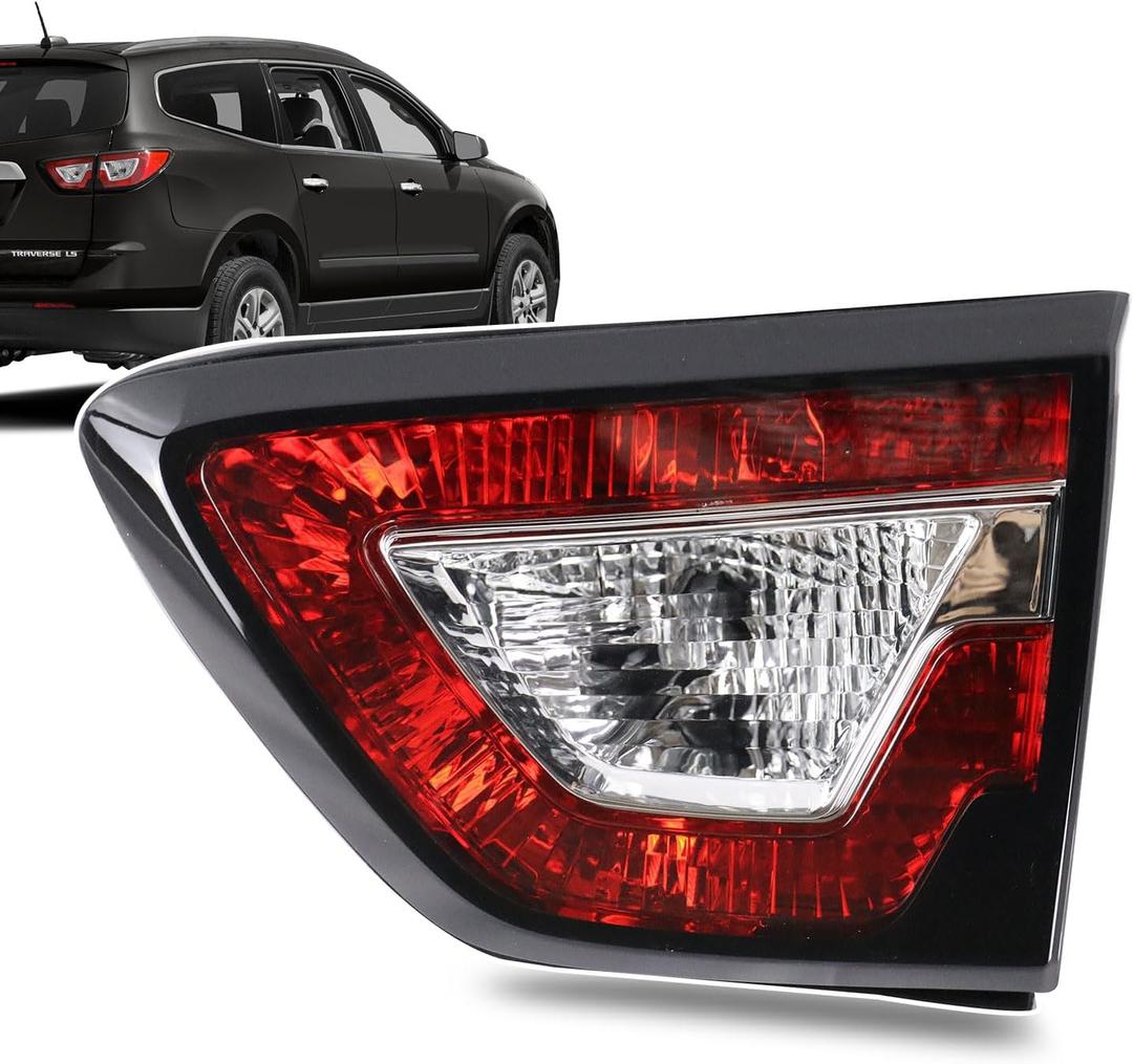 Tail Light Compatible With 2013-2017 Chevy Traverse Rear Light Taillight Replace 20956906(Inner, Right Passenger Side)
