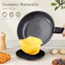 GIPP Pots and Pans Set Non Stick,Kitchen Cookware Set Detachable Handle, Non Toxic Cooking Pan Set with Frying Pans Set,RV Cookware Sets for All Stoves, Dark Grey, 21PCS, 21PCS-Big Size