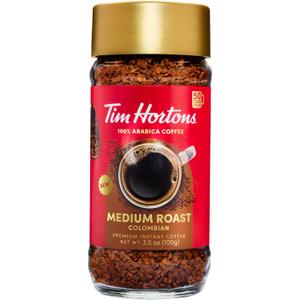 Tim Hortons Original Blend Instant Coffee 3.5oz Jar (EXP 10/29/28)