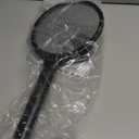 YISSVIC Electric Fly Swatter 4000V Bug Zapper Racket Dual Modes Mosquito Killer with Purple Mosquito Light Rechargeable for Indoor Home Office Backyard Patio Camping (Black-1 Pack)