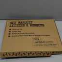 4FT Light Up Numbers, Marquee Numbers 4 Feet Tall Giant Number 0 Mosaic Big Number Sign for 10th 30th 60th Birthday Party Backdrop Anniversary Decorations, Pre-Cut Large Frame