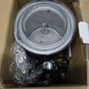 Spacekey Milk Frother, 4-in-1 Electric Frother for Coffee, 10.1oz/300ml Automatic Warm and Cold Foam Maker with Mute Mode, Temperature Control Milk Steamer for Latte, Easy to Clean