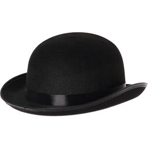 Spooktacular Creations Bowler Hat for men, Top Derby Hats Victorian Accessory Halloween Costume Accessories for Adults Halloween Cosplay Party