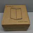 Small Bathroom Trash Can with Lid Soft Close, Step Pedal, 6L / 1.6 Gal Stainless Steel Garbage Bin with Removable Inner Bucket, Slim Wastebasket for Narrow Spaces (Black)