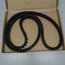 uxcell BX58 EPDM V-Belt, Raw Edge Cogged Industrial Rubber V Belt 0.67" Width x 58" Inside Circumference