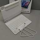 RAYMCRAFT for iPad Air 11inch (M3 2025 / M2 2024) & iPad Pro 11 inch(1st/2nd/3rd/4th Gen), Magic Keyboard for Air 4/5 10.9", Springy Backlit Keys, StainResistant Surface, MultiTouch Trackpad, White