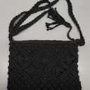 Peicees Crossbody Bag Purse For Women Bohemian Shoulder Bag Woven Crochet Purse For Summer Beach Travel Clutch Handbag