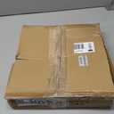 Arc Floor Lamp with Remote and Stepless Dimmable Bulb, Colors Temperature & Brightness Adjustable, Floor Lamps for Living RoomDeep Beige Shade & Black Pole