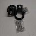 JDMSPEED New Tow Hook Front Right or Left Heavy Duty D-Ring Set (2) FL3Z17A954C Replacement For Ford (Black)
