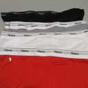 Hanes womens Originals Boyshort Underwear, Breathable Stretch Cotton Boyshort Panties, 4-pack L/XL