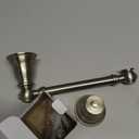 Moen YB5408BN Kingsley Traditional Double Post Pivoting Toilet Paper Holder, Brushed Nickel