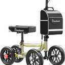BlessReach All Terrain Knee Scooter for Adults Foot Injuries,11” Big Wheels