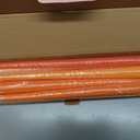 12 Inch Gradient Orange Taper Candles for Home Decoration, 8 Pack Long Candlesticks for Dinner Party Holiday Fall Halloween and Harvest