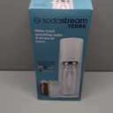 SodaStream Terra Sparkling Water Maker (White) with CO2 and Dishwasher Safe Bottle