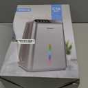 Dehumidifier for Basement (85 OZ, 800 sq ft) Quiet Dehumidifiers for Home, Auto Shut-Off, Sleep Mode, 3 Gear Timer(8H,16H,24H), Small Dehumidifier for Bedroom, Bathroom with Drain Hose(Gray Black)