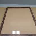 16x20 Picture Frame, Classic Brown 16 x 20 Poster Frame for Horizontal or Vertical Wall Mounting, 1 Pack