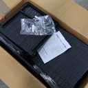 FDW | 4-Piece Patio Furniture Set | Black | Outdoor Wicker Furniture with Coffee Table | Modern Rattan Chairs Conversation Set | Outdoor Seating | Weather-Resistant | for Porch, Garden, Lawn